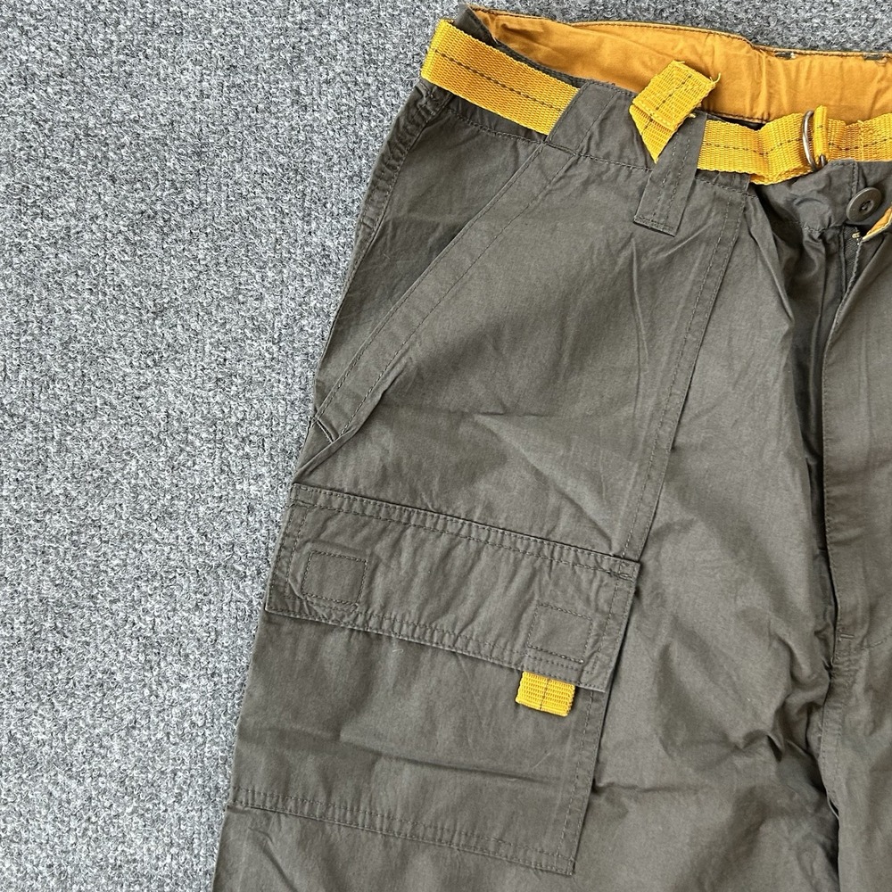OTB Pant Men‎ 34x32  Convertible Baggy Skater Cargo Rave Parachute Y2K VTG P16 - Picture 7 of 10